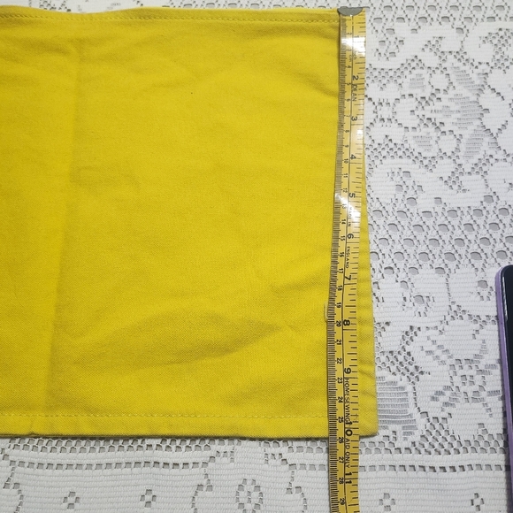 Hermes Clutch bag Flat Makeup Pouch Cosmetics Pouch Pouch yellow - Picture 13 of 14